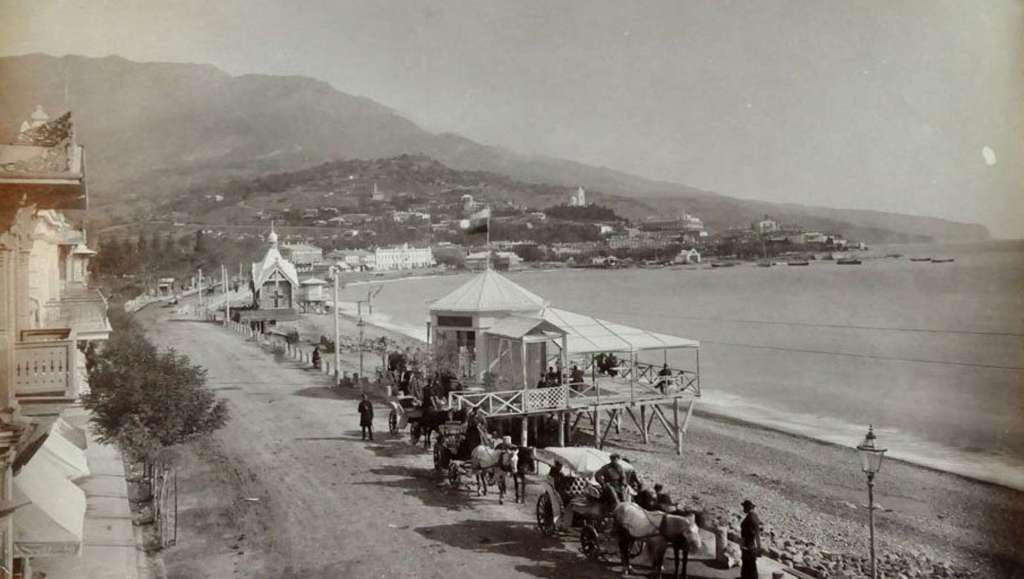 Крым, курорт, старое фото 