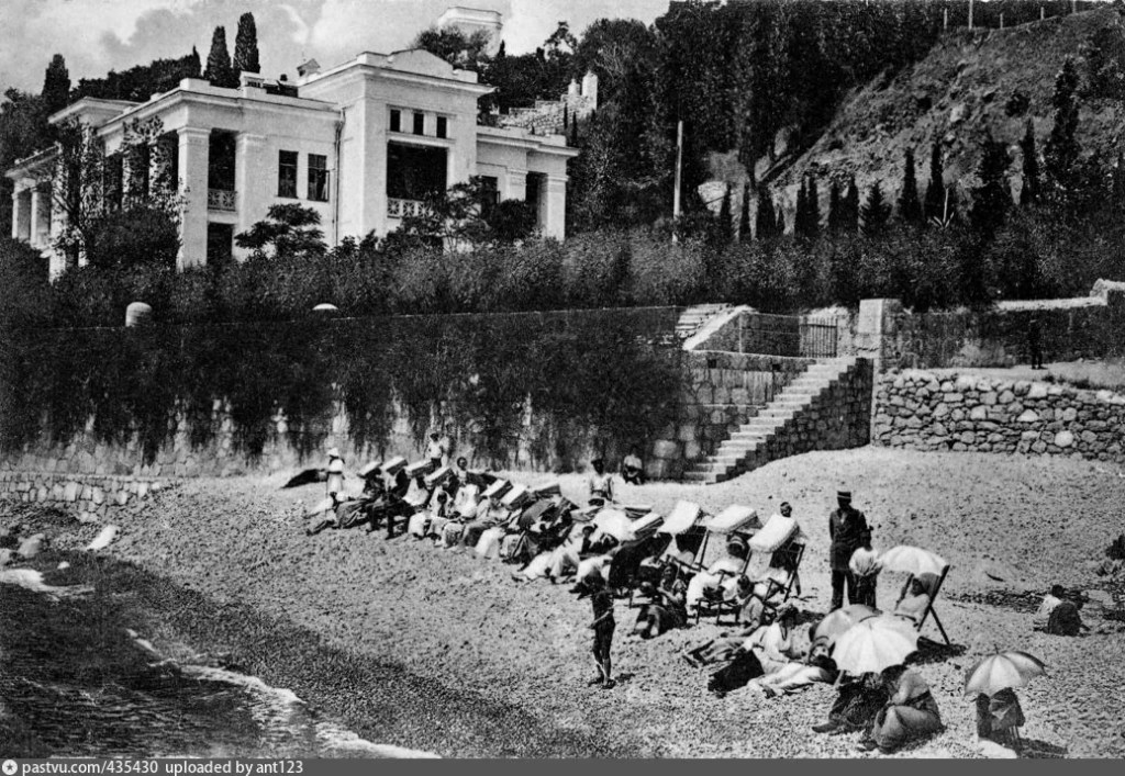 Южный берег Крыма. Старое фото 